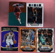 San Antonio Spurs Lot - 5 HOF stars