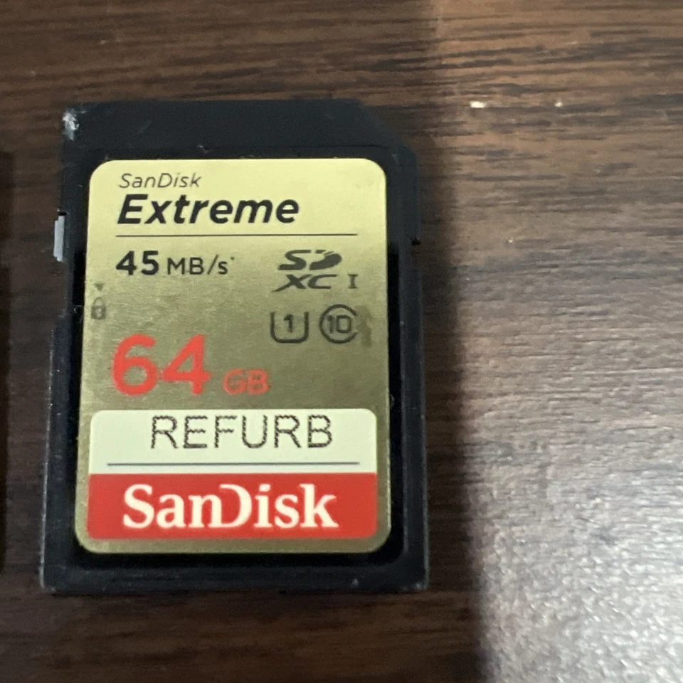 2 TARJETAS SANDISK ULTRA PLUS SDXC UHS-I 64 GB SDSDUW3-064G-AP6IN 45 MB/s - Probadas Foto 3 de 3