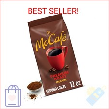 McCafe Premium Roast, Medium Roast Ground Coffee, 12 oz Bag