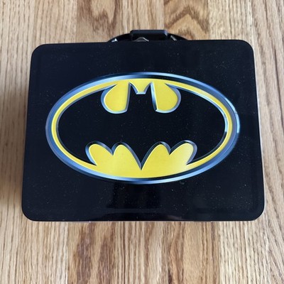 Batman DC Comics Symbol Metal Lunch Box Tin Tote