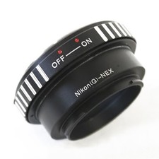 Aig-nex Adapter For Nikon F mount G AF-S Lens to Sony E mount Camera NEX-7 A6000