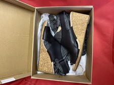 clarks lafley joy black leather 8 NEW