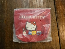 Hello Kitty Red Makeup Bag Cosmetic Case Lipstick Storage Pouch New