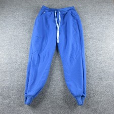 FIGS Pants Womens S Blue Technical Collection Scrub Jogger Drawstring Waist
