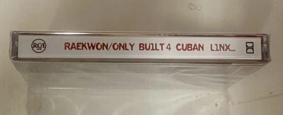 RAEKWON ONLY BUILT 4 CUBAN LINX… 30th ANNIVERSARY RARE 1st EDITION DOUBLE TAPE - Image 3 of 3