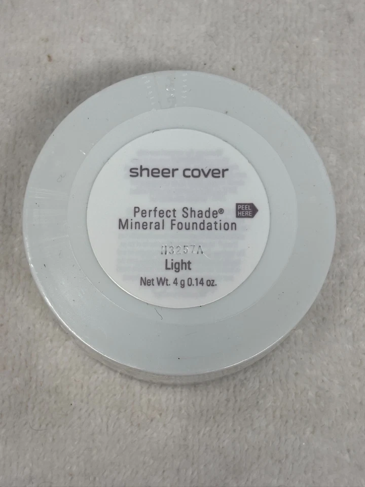 Sheer Cover Perfect Shade Mineral Foundation - Light - 4 g - NEW Sealed - Image 2 of 4