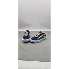 Vans Old Skool Yacht Club Blue Green Yellow Red Sneakers Men 6 Women 7.5