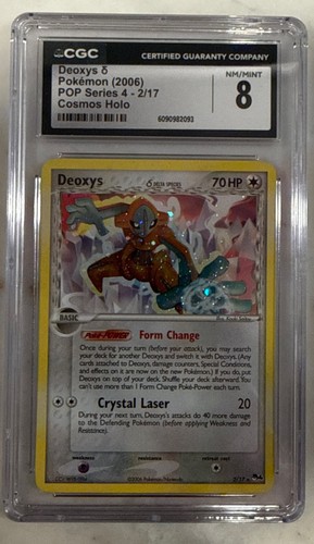 Deoxys δ graded CGC 8 for sale on eBay