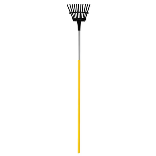 Superflex 48 In. Handle 11-Tine Steel Shrub Rake - Picture 1 of 12