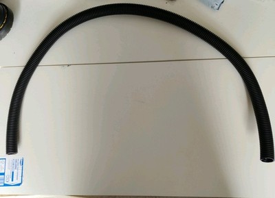 Regentonnenrohr Wellrohr PVC schwarz 19 mm Innendurchmesser 2 Meter lang