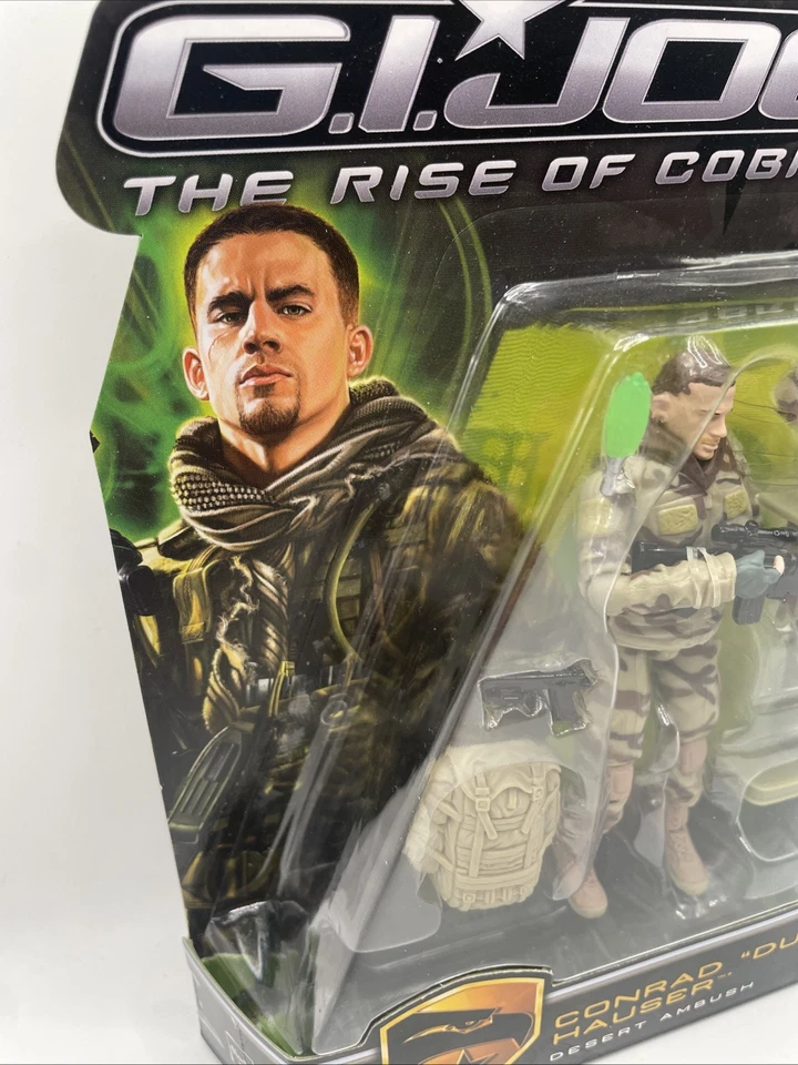 Figura Hasbro GI Joe Rise Of Cobra Conrad "Duke" Hauser Reactive Armor 3.75" Nueva Foto 3 de 4