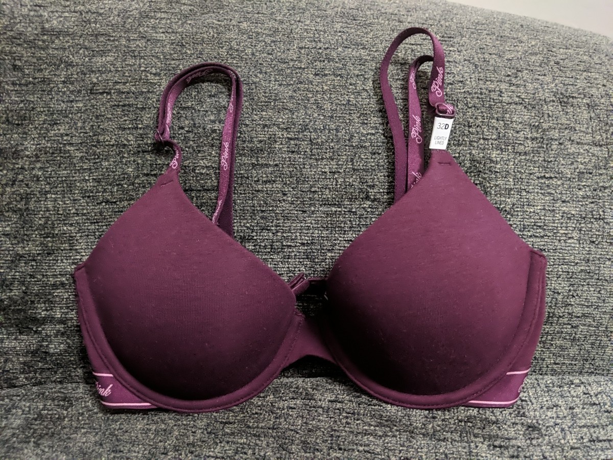 Victoria's Secret PINK Wear Everywhere T-Shirt Lightly Lined Bra
