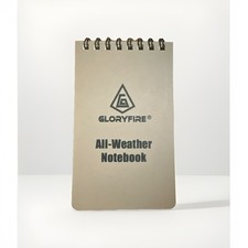 All-Weather Waterproof Spiral Notebook - 3x5"