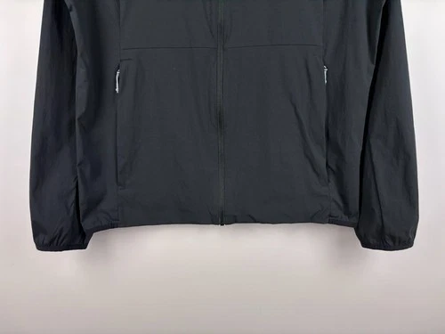 Mens Berghaus Hooded Jacket Windbreaker Outdoor Hiking Black Size L image 3