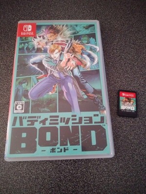 Buddy Mission BOND Nintendo Switch HAC-P-AQ2FA 2021 w/ Case Manual Used