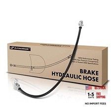 Rear Driver or Passenger Inner Brake Hydraulic Hose Compatible with Select