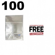 100 OPP Plastic Wrap Bag for Standard Blu-Ray Case 12mm  1-3 DAYS