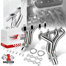 Mid Length Exhaust Header Stainless For 57-72 Ford F100 Big Block Fe 360390428 Mid Length Exhaust Header Stainless For 57-72 Ford F100 Big Block Fe 360390428