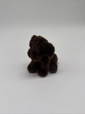 Ganz Webkinz Plush Brown Chocolate Lab Puppy Dog Stuffed Animal Toy 6"