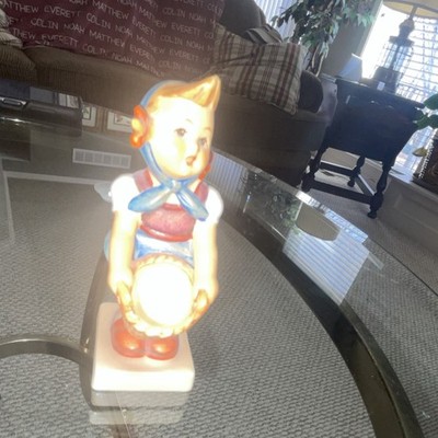 Goebel Porcelain Hand Painted Multicolor Figurine Girl with Basket