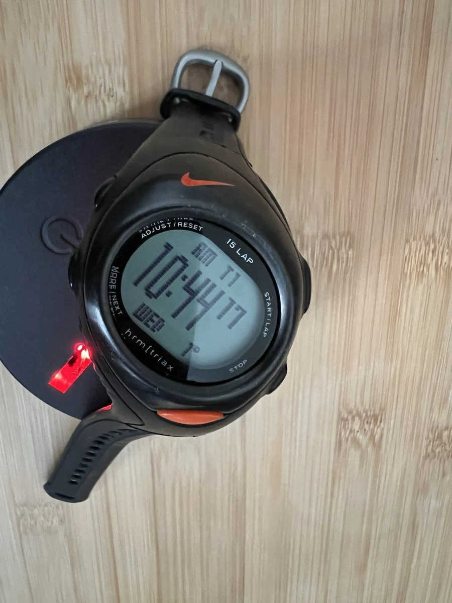 NIKE TRIAX C8 SM0018 クオーツ稼働品 Nike Triax C8 Digital Watch Men Black Timer Day Date Water