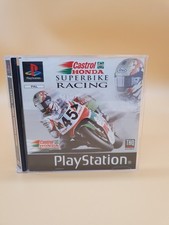 Thumbnail of ebay&reg; auction 405899806637 | PS1 PlayStation 1 - Castrol Honda Superbike Racing in OVP +  Anleitung