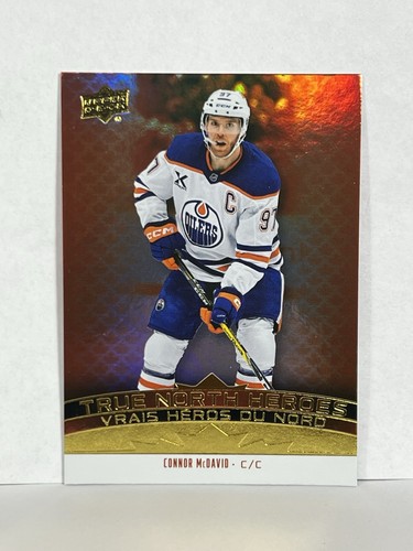 Connor McDavid #TNH-8 2025 Upper Deck Tim Hortons True North Heroes card