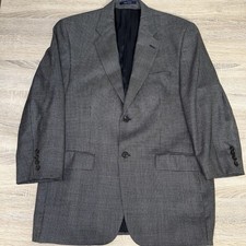 Vintage 90s Ralph Lauren Tag Size 41 R Silk Wool Blend Suit Blazer Sportscoat