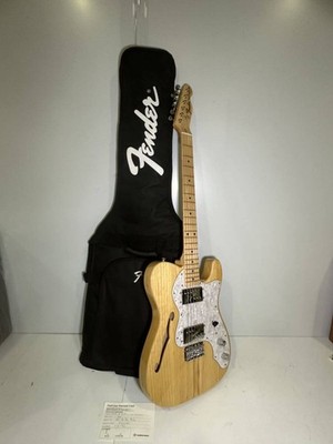E-Gitarre Fender Japan Classic 70s Telecaster Thinline Natural & Softcase