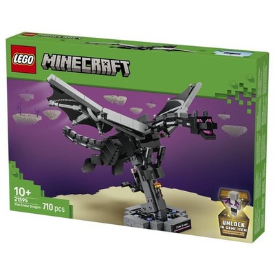 LEGO Minecraft Der Enderdrache Set mit Schlagflügeln 21595