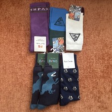 Paul Smith, Luxury Fashion Designer Quirky Dress Casual Socks Choose Pattern
