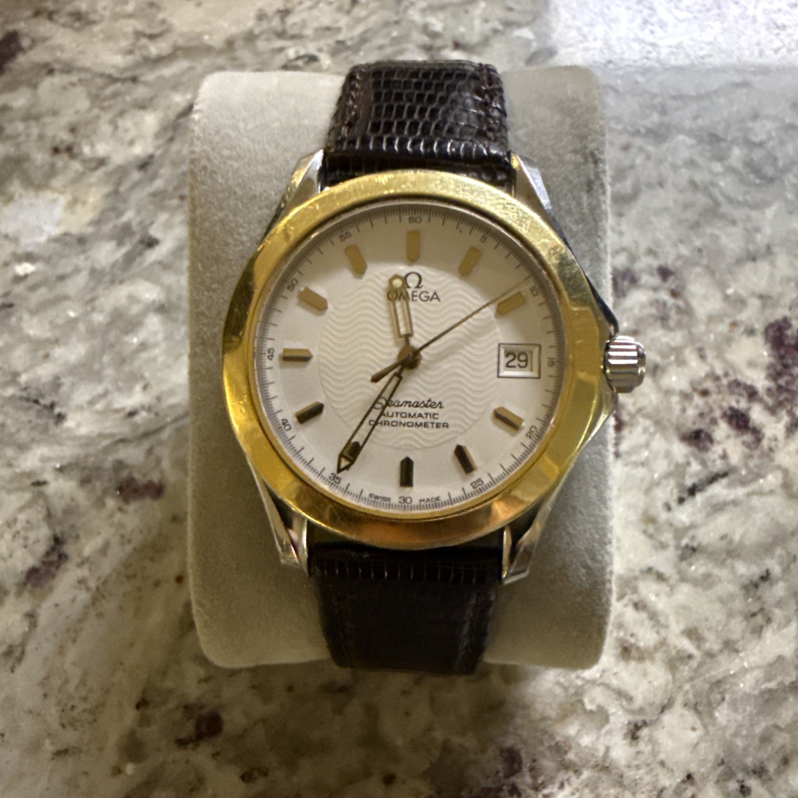 Omega Seamaster Two Tone Steel