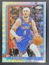 Alex Caruso 2025-26 Topps Chrome Wave Refractor Base #170