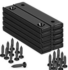 LOVIMAG Neodymium Rectangular Pot Magnets 80lbs, 60x13.5x5mm Strong Bar Magnets