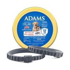 ADAMS Flea  Tick Collar Plus for Dogs  Puppies, 12 Months Protection Agains...