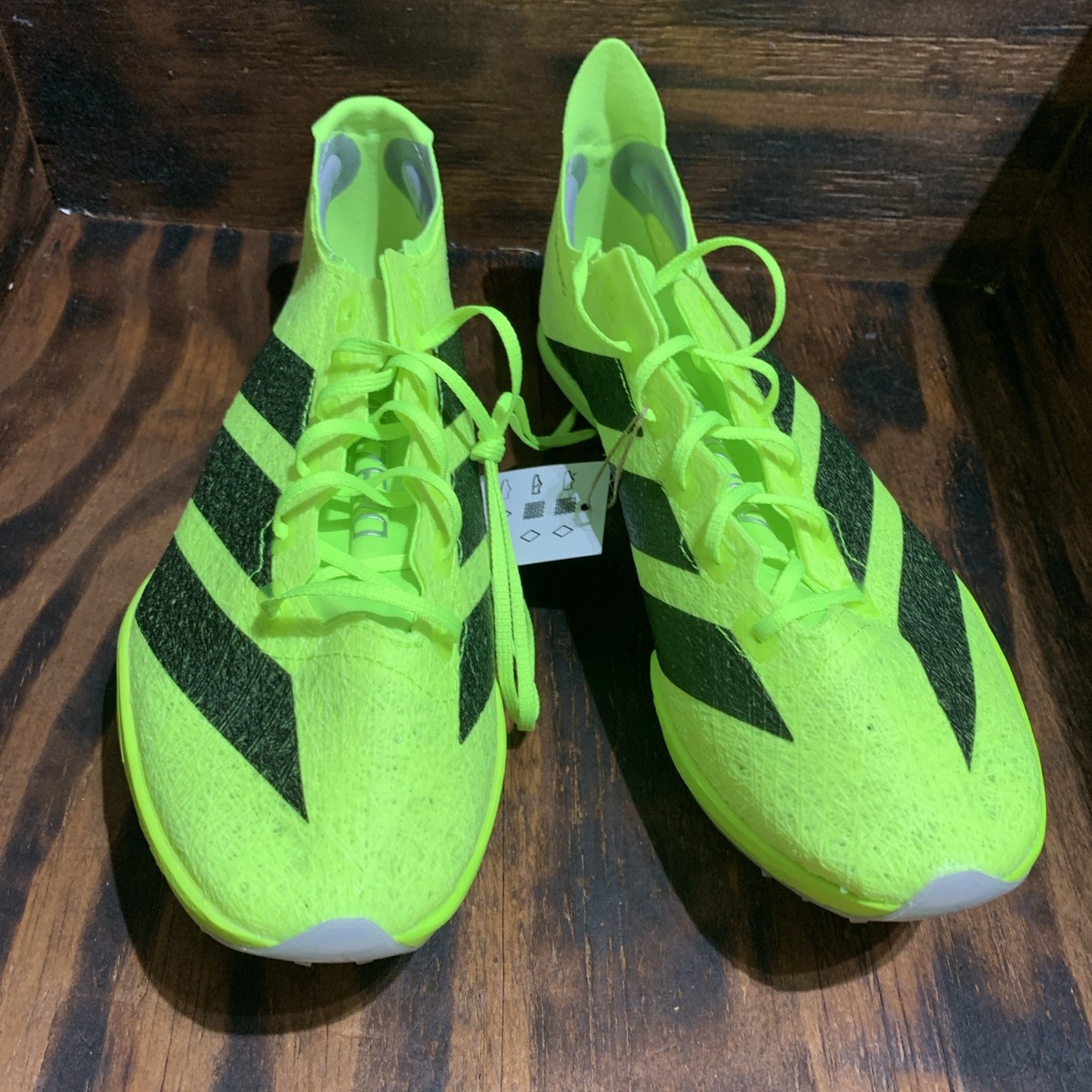 Size 8.5 - adidas Adizero Prime SP 3 Strung Lucid Lemon  display picture 2