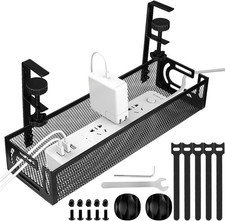 Under Desk Cable Management Tray Cable Management Under Desk No Drill Wire