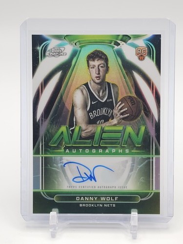 2025 Topps Cosmic Chrome Danny Wolf Base (RAW)