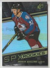 2014-15 SPX ANDREW AGOZZINO ROOKIE COLORADO AVALANCHE #124