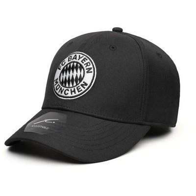 New Fan Ink Bayern Munich Hit Adjustable Hat Black 97% Poly 3% Spandex OSFM
