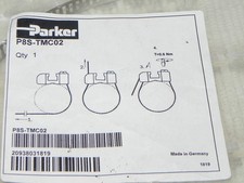 Parker P8S-TMC02 Mounting bracket, to convert standard T-slot to round-bodied