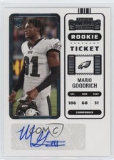 2022 Panini Contenders Rookie Ticket Mario Goodrich #295 Auto 11ip