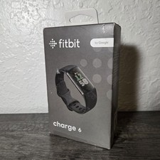 Fitbit Charge 6 Fitness Tracker - Black - GA05183NA New Open Box - Unlocked