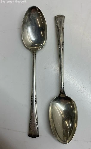 (F) Two Gorham Greenbrier Sterling Silver Spoons