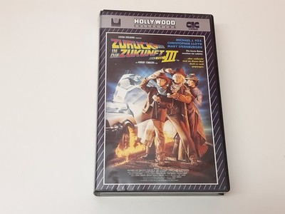 Zurück in die Zukunft III 3 1990 VHS German PAL CIC Video Back to the Future