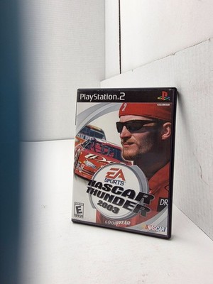 NASCAR THUNDER 2003 Game Playstation 2 PS2 Complete W/REG CARD USA NTSC #i32