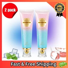 2Pcs 100g Niacinamide Intensive Whitening Toothpaste Fresh Breath Teeth Cleaning