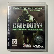 Call of Duty MW4 Sony Playstation 3 PS3 Game Video Games PAL