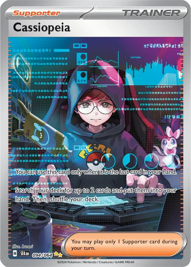 Cassiopeia - Pokemon Shrouded Fable #94 NM