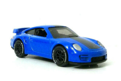 LOOSE 2020 HOT WHEELS 1:64 BLUE PORSCHE 911 GT2 WHEEL SWAP